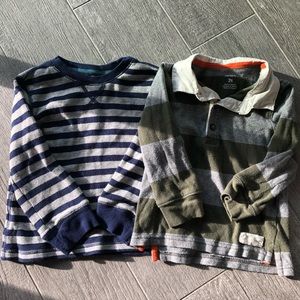 Carters long sleeved shirts 2T
